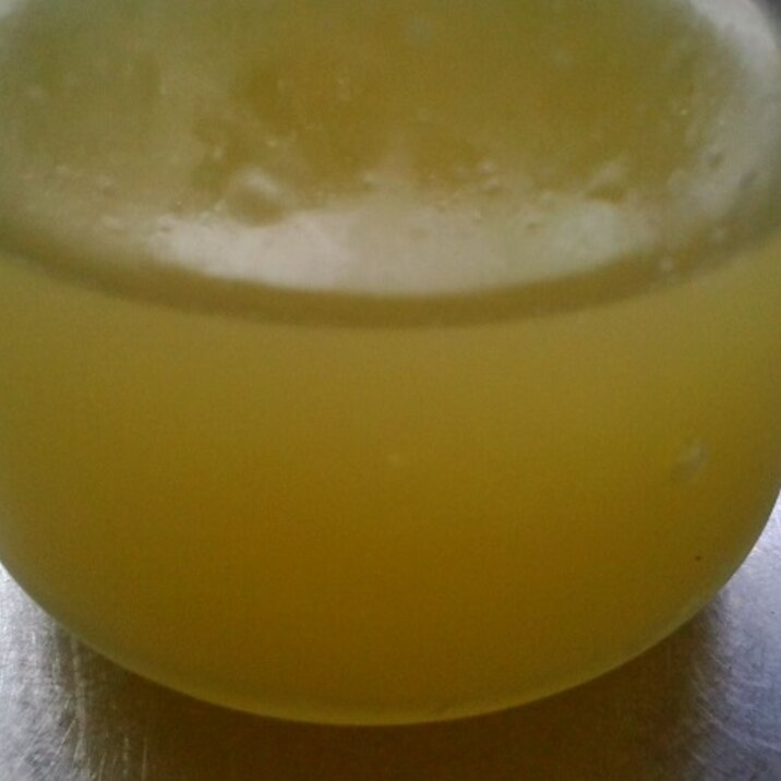 酢と塩でスダチ長期保存